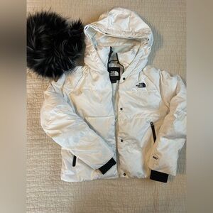 The north face Dealio down crop puffer 425